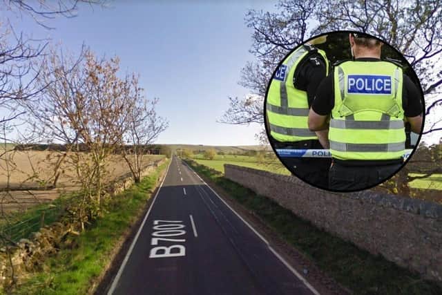 The accident took place on the B7007 Innerleithen Road, Gorebridge, and involved a white Scania Tipper HGV and a black Seat Ibiza.