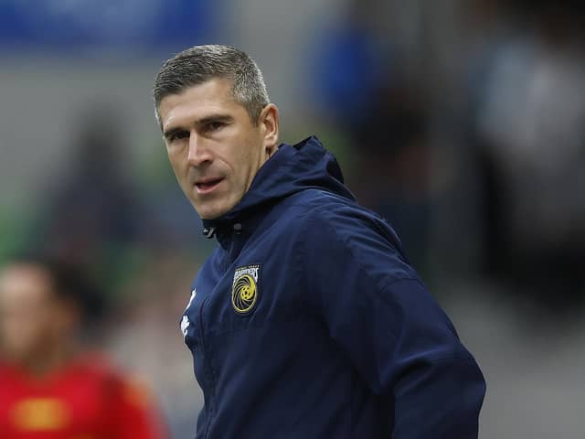Central Coast Mariners head coach Nick Montgomery is the new bookmakers' favourite for the Hibs job. (Photo by Daniel Pockett/Getty Images)