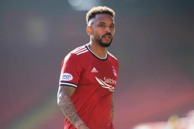 Funso Ojo is one of several player departures from Pittodrie.