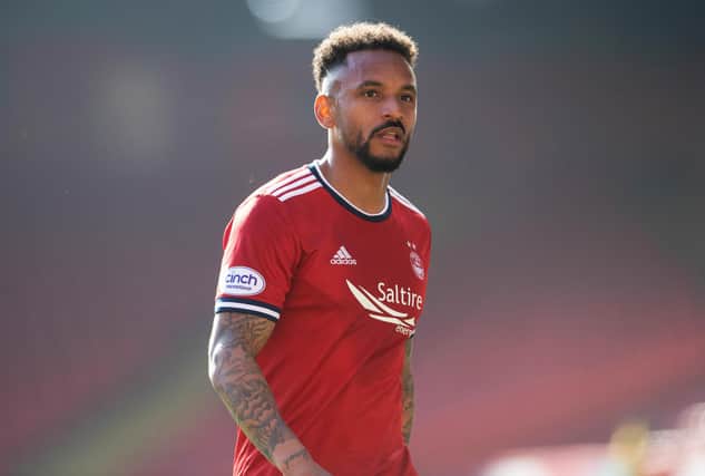 Funso Ojo is one of several player departures from Pittodrie.