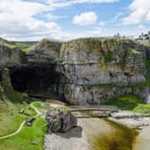 This natural sea cave is situated one mile to the East of Durness village which lies in Sutherland in the Highlands. It is thought the name “smoo” comes from the Norse word “smjugg” which refers to a hole or hiding place. In Scottish mythology, the devil himself was said to hide in the cave before one fateful encounter with the Wizard of Reay (Donald Mackay) who outfoxed him. According to Smoo Cave tours the site “is fully accessible 365 days a year public access with a walkway into the waterfall chamber, free of charge.”
