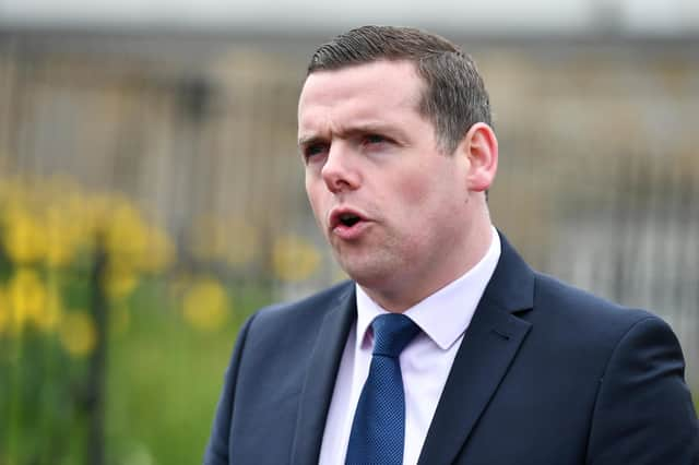 Scottish Tories leader Douglas Ross. Picture: John Devlin