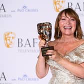 Lorraine Kelly was honoured for her outstanding contribution to television at the BAFTA Television Awards last month. Picture: Joe Maher/Getty Images