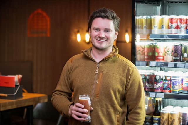 Steven Smith-Hay is a co-founder of Edinburgh's Vault City, which has become famous for its line-up of modern sour beers. Picture: Gavin Hill