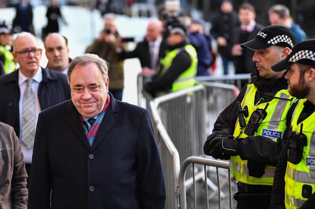 Former First Minister Alex Salmond denies all allegations against him. (Photo by Jeff J Mitchell/Getty Images)
