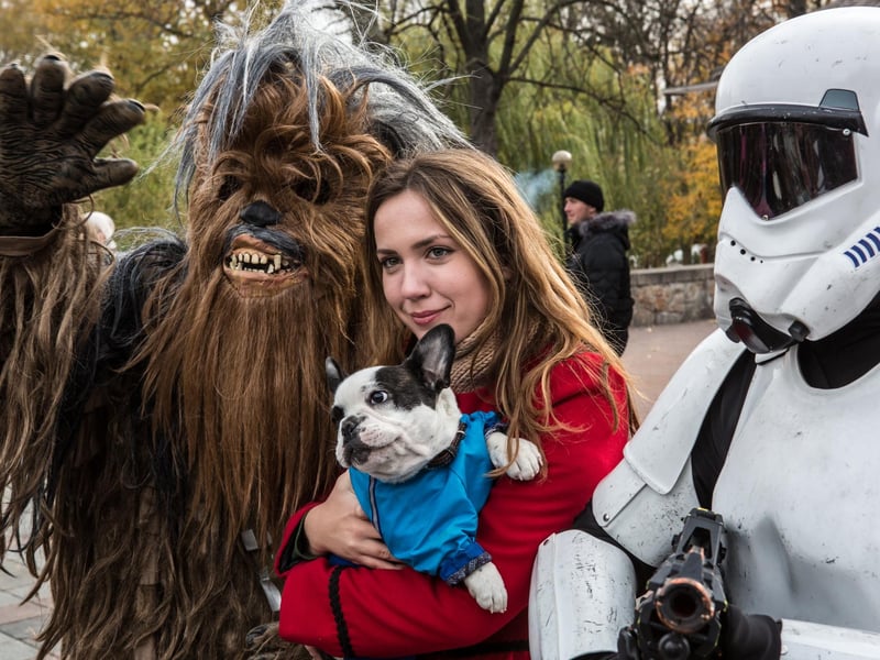 A second appearance in the list for Han Solo's Wookie best friend - this time for his full name of Chewbacca.