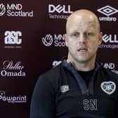 Interim Hearts manager Steven Naismith takes his team to St Mirren in a crucial Premiership match on Saturday.