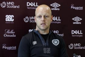 Interim Hearts manager Steven Naismith takes his team to St Mirren in a crucial Premiership match on Saturday.