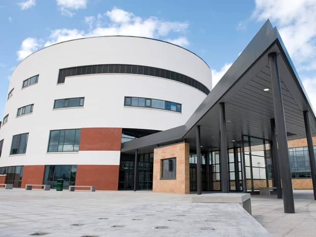 NHS Forth Valley asked the public to “please help” the situation at Forth Valley Royal Hospital, which it described as “currently very busy”, in a statement on social media.