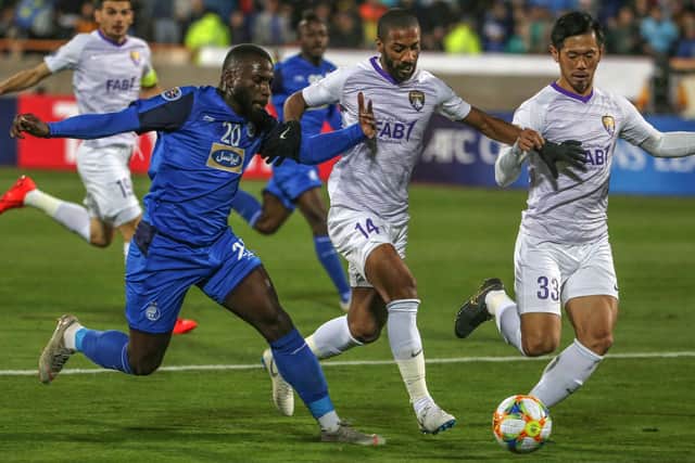 Esmael Goncalves in action for Esteghlal against Al Ain during his spell in Iran in 2019. (Photo: ATTA KENARE/AFP via Getty Images)