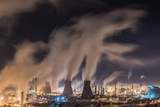 Grangemouth is Scotland's only oil refinery and its second-largest source of greenhouse gas emissions (Picture: Getty Images/iStockphoto)