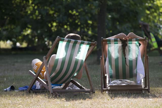 Most people know that sunshine makes us feel good, but there is public understand about the negative effects of a lack of it on some (Picture: Oli Scarff/Getty Images)