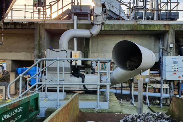 Carbogenics is conducting a year-long trial of its new waste treatment techniques at Scottish Water's Bo'ness development centre