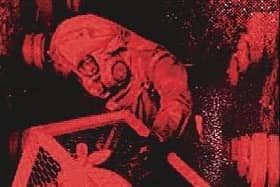 Detail of the cover image from Toxic, by Dan Kaszeta