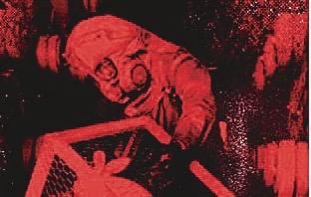 Detail of the cover image from Toxic, by Dan Kaszeta