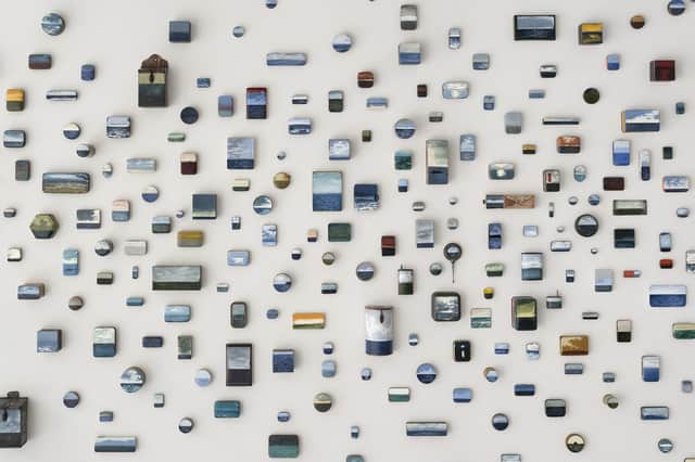 Installation view of Where Once The Waters, David Cass's exhibition at the 2022 Venice Biennale PIC: David Cass