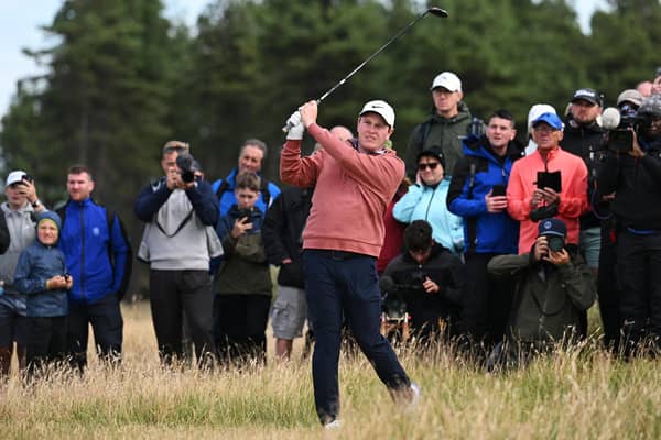 Bob MacIntyre picked out his second at the 18th in the final round of the Genesis Scottish Open at The Renaissance Club as his shot of the year. Picture: Octavio Passos/Getty Images.