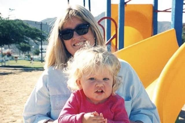 Caroline Traa and her daughter Rebecca