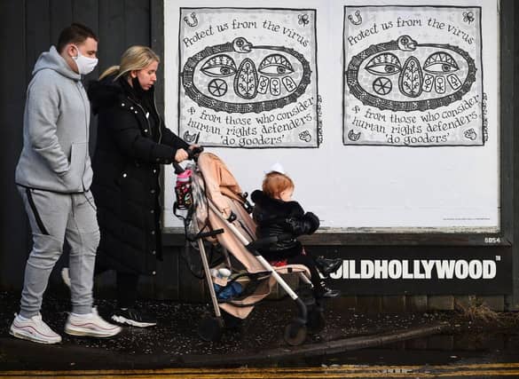 Coronavirus cases continue to rise across Scotland as today's figures reveal (Photo by Andy Buchanan / AFP).