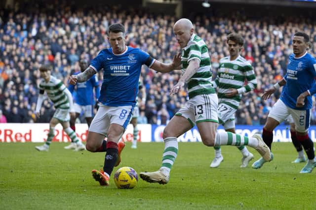 Rangers and Celtic meet for the sixth time this season.  (Photo by Alan Harvey / SNS Group)
