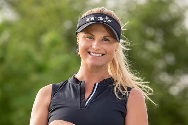 Carly Booth was speaking about International Women's Day in her role as an ambassador for International Leisure Group (ILG), which incorporates golf retailer and leisure brands American Golf and Online Golf.
