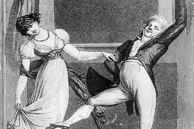 In the 18th century, dancing was a crucial part of the matchmaking process (Picture: Three Lions/Getty Images)