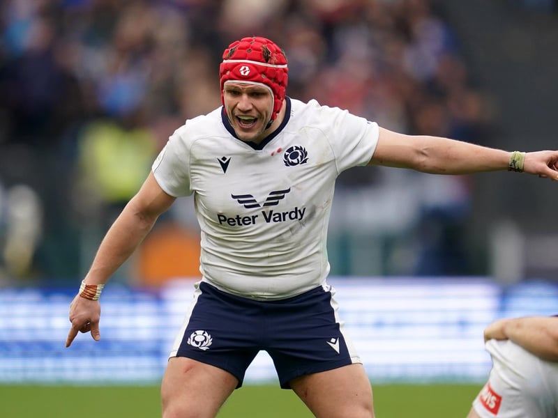 Good throwing at the lineout and put in a thumping tackle on Ange Capuozzo before Italy scored their third try. Made 16 successful tackles - more than any other Scotland player - before making way for Ewan Ashman for the final quarter. 7