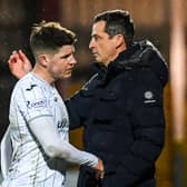 Hibs' Kevin Nisbet was frustrated at being taken off by Jack Ross against Ross County.