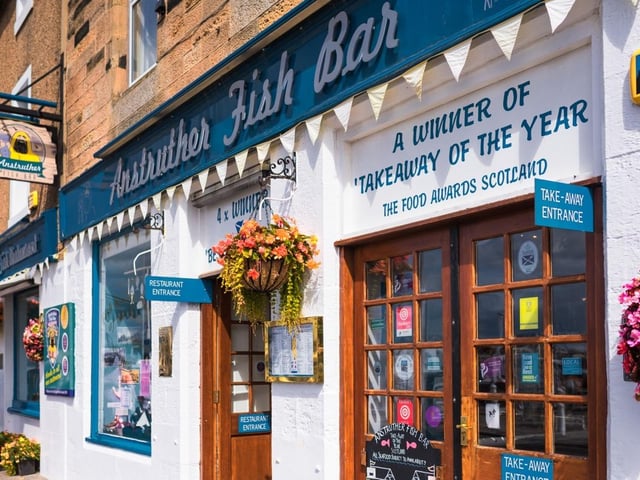 This famous Fife chippy has been visited by royalty and often has a queue out of the door. It was named in the 2024 top 50 best fish and chip takeaways in the UK.