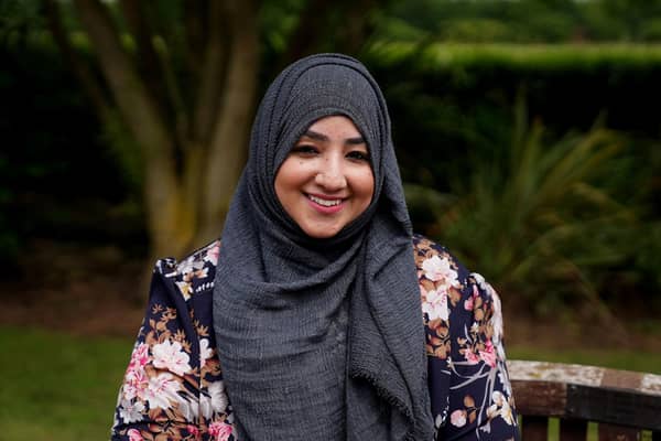 Hajrah Aslam gave birth before going into an induced coma for six weeks.