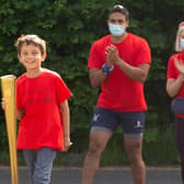 Edinburgh Academy schoolboy Daniel, brother of the late Matthew Tambyraja, led the charge in the touching charity effort.