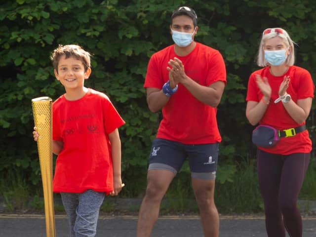 Edinburgh Academy schoolboy Daniel, brother of the late Matthew Tambyraja, led the charge in the touching charity effort.