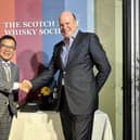 From left: Murphy Chang, Taiwan country director, and Mark Bedingham, non-executive director of Artisanal Spirits Company. Picture: contributed.