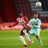 Milan van Ewijk, right, in action for ADO Den Haag in an Eredivise clash with PSV Eindhoven in November