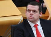 Douglas Ross has tested positive for Covid-19.