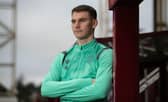 New signing Liam Shaw is pictured during a Motherwell press conference at Fir Park, on January 17, 2022, in Motherwell, Scotland. (Photo by Craig Foy / SNS Group)