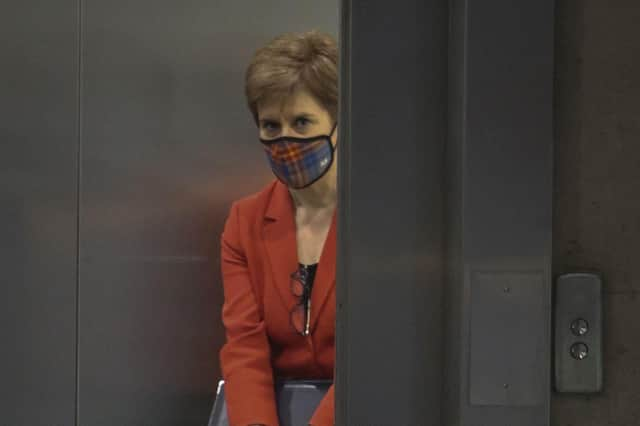 First Minister Nicola Sturgeon head of FMQs last week