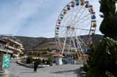 The Taliban have banned Afghan women from entering the capital's public parks, gyms  and funfairs. (Photo by WAKIL KOHSAR/AFP via Getty Images)