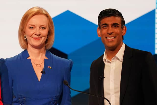 Liz Truss and Rishi Sunak have turned to tactics of distraction, says Laura Waddell.  (Picture: Jacob King/PA)