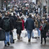 Buchanan Street in Glasgow's city centre. The Fraser of Allander Institute has said Scotland's economy has experienced a 'weaker recovery' from Covid compared to the rest of the UK. Picture: John Linton/PA Wire