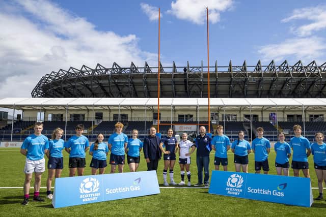 The partnership will bring an eight-figure sum into the Scottish rugby coffers.