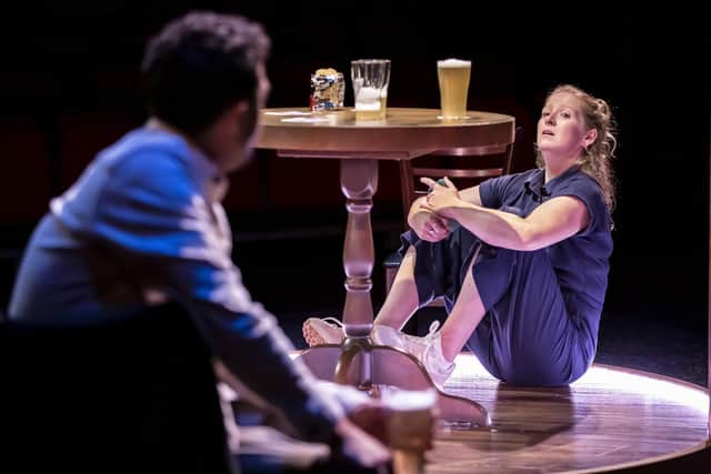 Archie Backhouse and Letty Thomas starred in Strategic Love Play, which was part of Summerhall's Fringe line-up this year. Picture: Pamela Raith