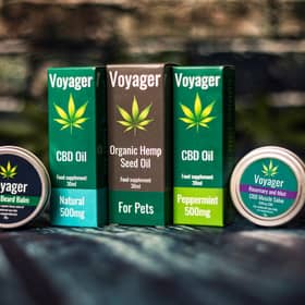 Perth-based Voyager has a growing range of CBD and hemp seed oil products.