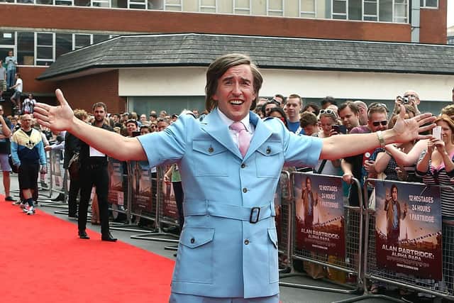 Rishi Sunak's awkward 'at home with the Sunaks' video was reminiscent of Alan Partridge (Picture: Tim P Whitby/Getty Images for Studiocanal)