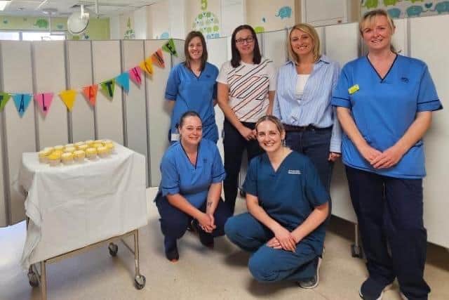The staff at the Royal Hospital for Children’s (RHC) neonatal unit which implemented the pilot