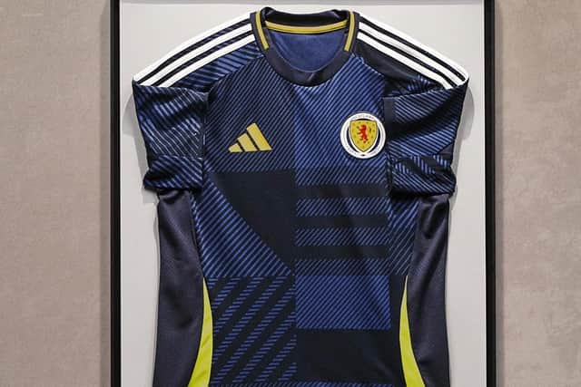 The new Scotland home kit. Pics by Adidas.