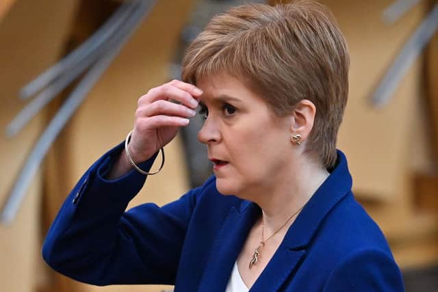 Nicola Sturgeon is addressing Holyrood later today (Getty Images)