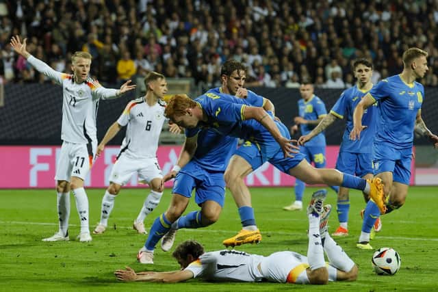 Germany could not find a way past Ukraine.