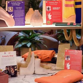 All the firms showcased in The Curiosity Shop have been supported by Virgin StartUp and are focused on sustainability. Picture: Ian Georgeson.
