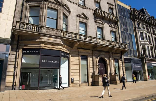 Debenhams in Princes Street has stood empty for three years. The store is now due to be converted into a first hotel in Scotland for luxury brand Zedwell
